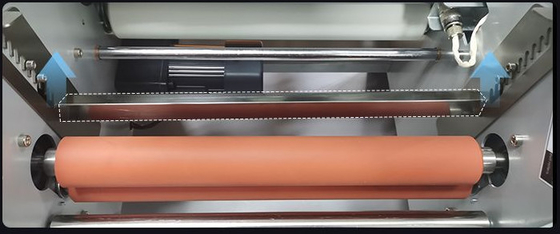 Appareil de laminage à la flûte pour chauffage par infrarouge de bureau 5 m/min