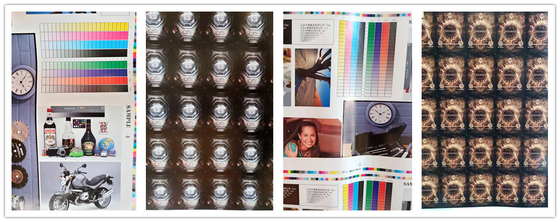 A2 4Colors a compensé la feuille Fed Printing Machine 12000shipping et manipulation avec UV